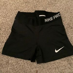 Nike Pro spandex shorts